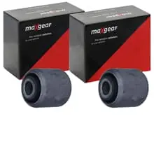 Must-Have 2X MAXGEAR QUERLENKERLAGER BUCHSE AUßEN BEIDSEITIG HINTEN UNTEN VORNE PASSEND