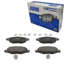 JURID BREMSBELÄGE VORNE passend für CITROËN XSARA PEUGEOT 206 206+ 306 573051J Top-Seller