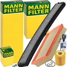 MANN FILTER INSPEKTIONSPAKET passend für BMW X3 E83 2.0i xDrive 20 i 150PS Garantierte Lieferung