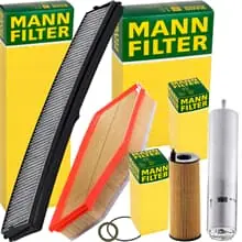 MANN FILTER INSPEKTIONSPAKET passend für BMW X3 E83 xDrive 18d/20d/2.0 sd Super-Preis