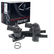 TOPRAN THERMOSTATGEHÄUSE 105°C 83° MIT THERMOSTAT passend für AUDI A1 VW GOLF V Günstig