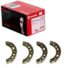 Begrenztes Angebot BREMBO HANDBREMSBACKEN SATZ FESTSTELLBREMSE passend für PORSCHE 718 911 924 928