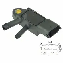 Rabatt DELPHI ABGASDRUCKSENSOR DIFFERENZDRUCKSENSOR passend für MERCEDES-BENZ A-KLASSE