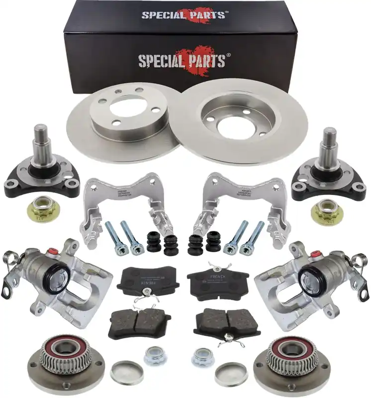 Bremsen-Umbausatz, HA, VW Golf 1/2, Polo 6N, große Bremse, 280 mm, Lochkreis 4 x 100 Bestpreis