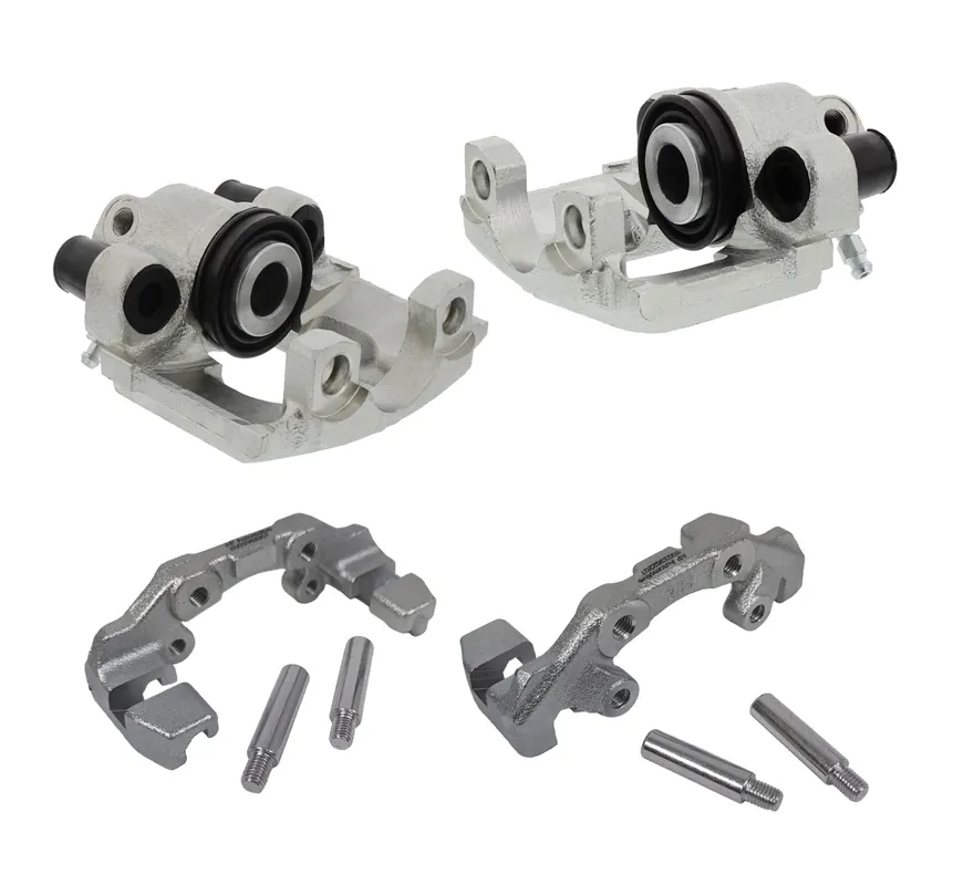 Must-Have Bremssattel- u. Bremssattelhalter-Satz, HA, BMW 3 E30, Limo, Cabrio, Touring, mit ABS